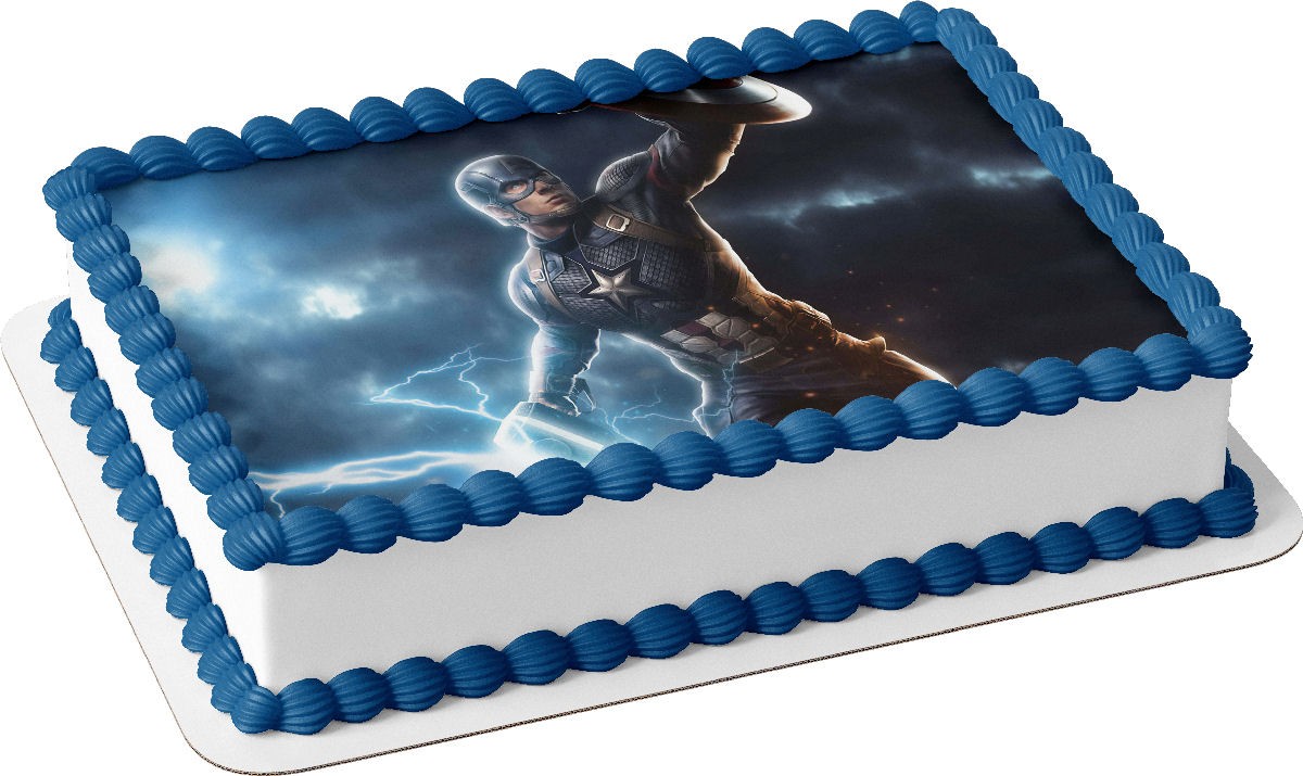 Τούρτα Captain America Super Γλυκιά Δύναμη