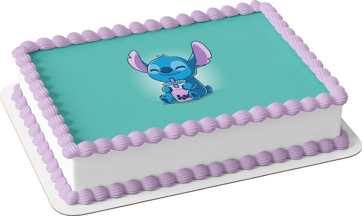 Τούρτα Stitch in Paradise Γεύση με Αλόχα