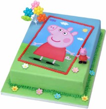 Τούρτα Peppa Pig Στην Καρδιά της Φύσης