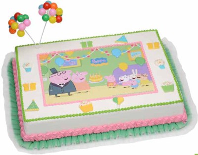 Τούρτα Peppa Pig Παρέα στο Πάρτι