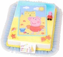 Τούρτα Peppa στην Παραλία