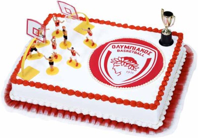 Τούρτα Ολυμπιακός Basketball Θρύλος του Παρκέ