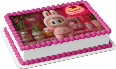 Τούρτα Labubu Pink Dream Ροζ Όνειρο