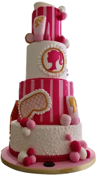 Τούρτα Barbie Glam Tower – Η Απόλυτη Ροζ Τούρτα Μόδας