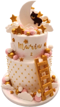 Τούρτα Dreamy Moon Bear – Ονειρική Τούρτα με Αρκουδάκι και Φεγγάρι