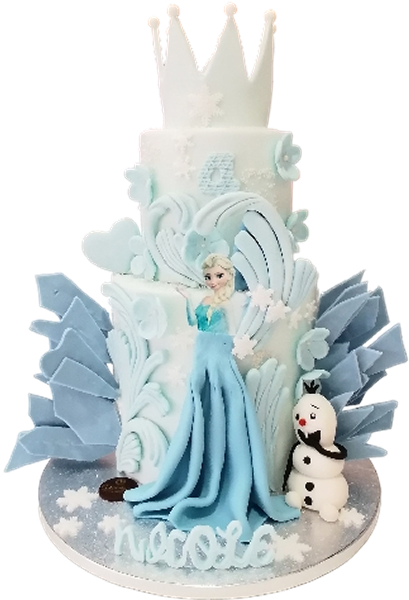 Τούρτα Frozen Queen Elsa – Η Μαγική Παγωμένη Τούρτα με την Elsa και τον Olaf