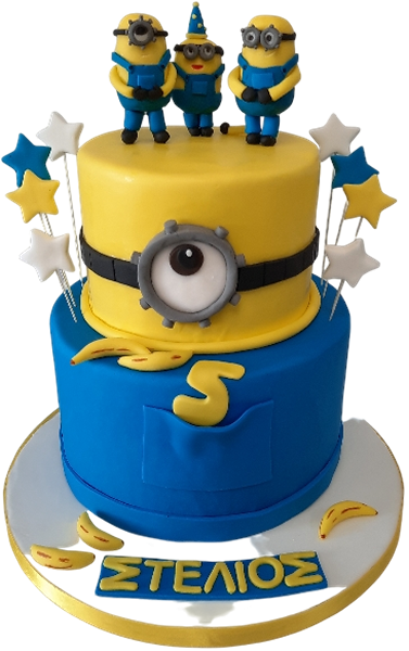Τούρτα Minions – Παιδική τούρτα γενεθλίων με τους αγαπημένους Minions