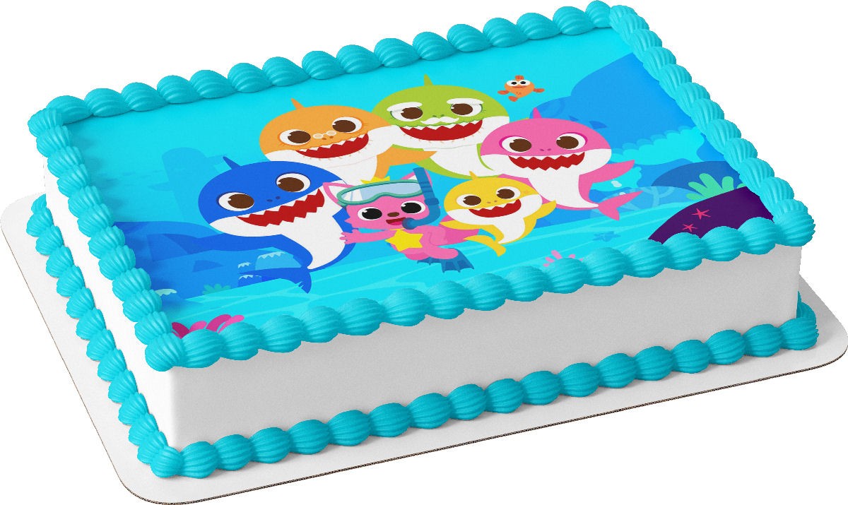 Τούρτα Baby Shark Dance Party