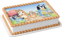 Τούρτα Bluey Παρέα και Χαμόγελα