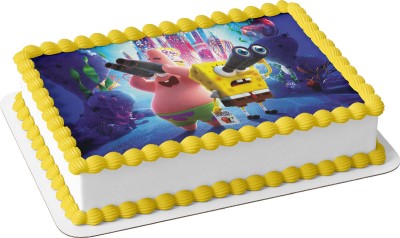 Τούρτα Μπομπ Σφουγγαράκης Γεύση του Βυθού